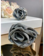 yapay eva gül 2´li gümüş