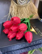 ıslak lale demeti 8´li kırmızı