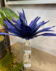 kristal tüy lacivert