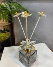 kristal koku şişesi gri