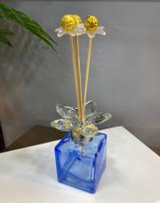 kristal koku şişesi mavi