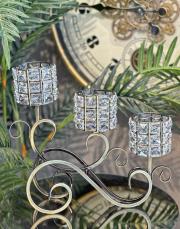 3 lü şamdan eskitme