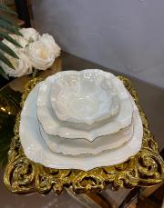 inci yemek takımı 24 parça beyaz