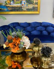 ufo saksı ve 2 li mercan şekerlik eskitme