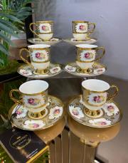 kosova 6 lı gold rose fincan ...