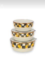 linda 3 lü saklama kabı 