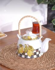 porselen limon çaydanlık 