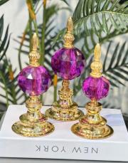 3 lü  kristal alem seti mor