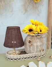 rattan acı kahve kombin set  2