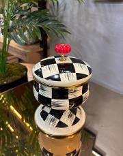 damalı ayaklı şekerlik 