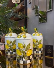 linda büyük boy porselen baharat seti 