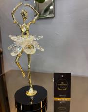 dekoratif tekli balerin kıız gold