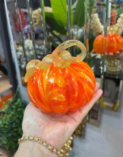 dekoratif  cam kabak turuncu