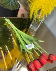 ıslak orjinal  5 dal lale kırmızı 2