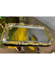 baton tepsi gümüş