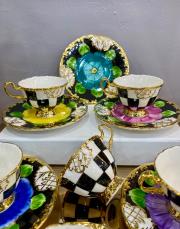 el boyaması fincan takımı  2