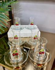 kiraz çay seti 12 parça 