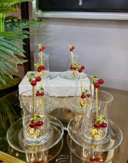 kiraz çay seti 18 parça 