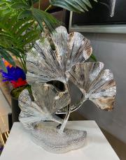 yaprak dekor gümüş 2